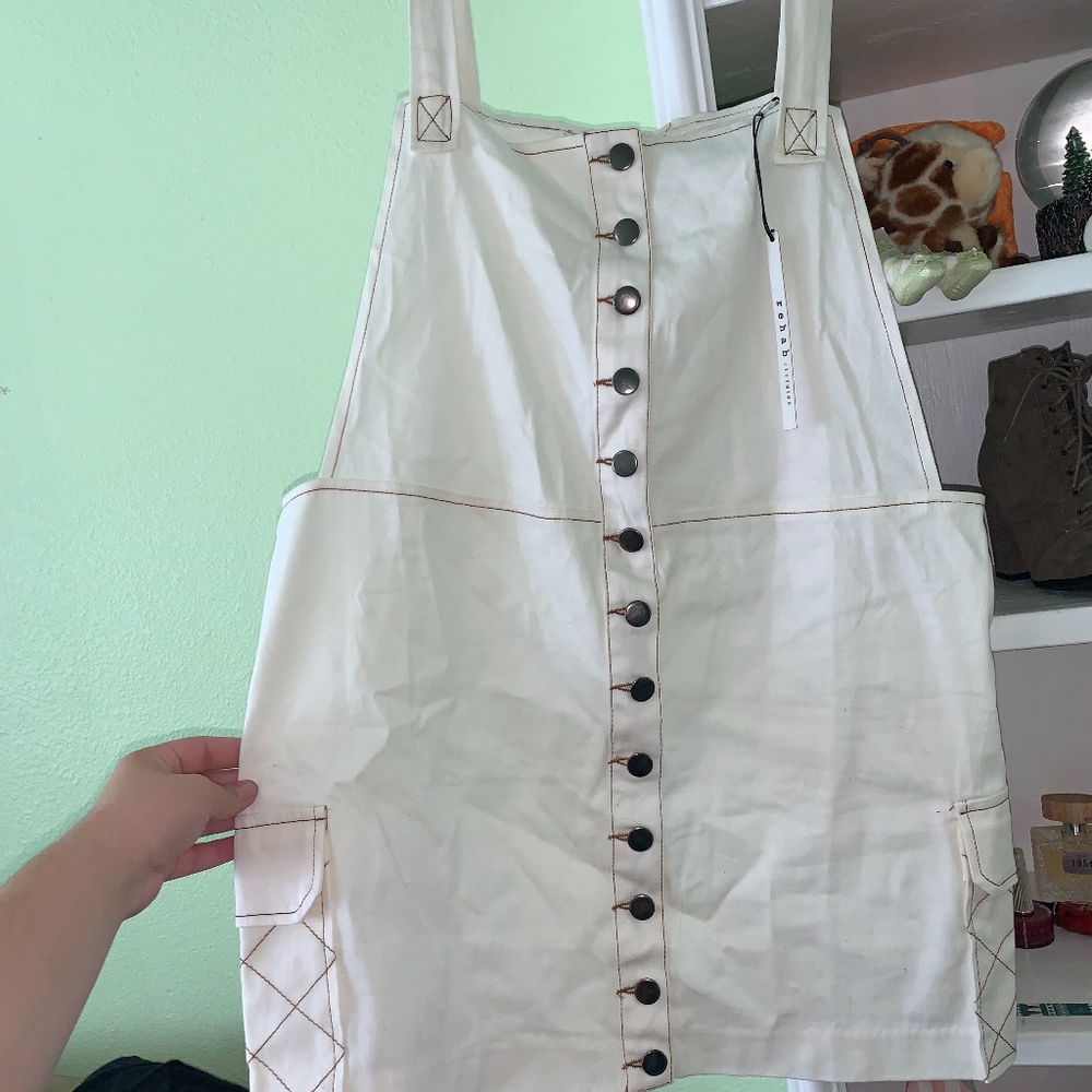 Super cute Overall-Like Button-Down Dress!!!